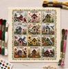 Seasonal 12-Month Cross Stitch Kit Set