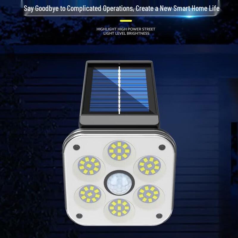 Lishi Solar Motion Sensor Outdoor Wall Light