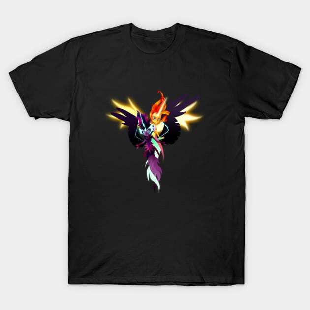 Sunset Shimmer and Twilight Sparkle T-Shirt S-5XL L