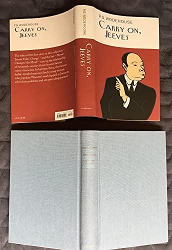 Carry On Jeeves by P.G. Wodehouse Hardback Book 9781841591216