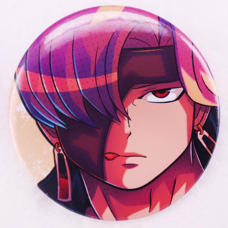

Immortal No-Exercise Manga Pin Brooch