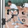 Smartphone Fence Mount Bracket For Live Streaming Adjustable Angle Action Camera Holder For Sports Record Baseball Softball