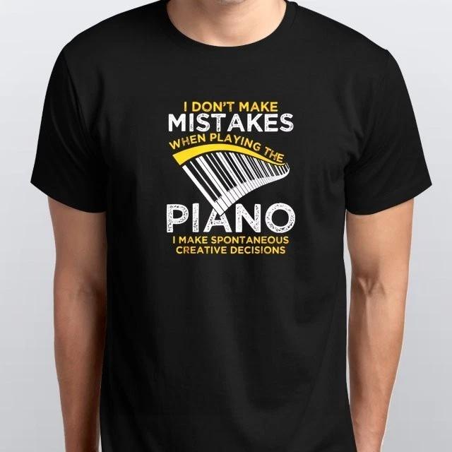 Keyboard Pianist Music Musician Piano T-SHIRT S M L XL XXL 3 4 XL colours Black XS