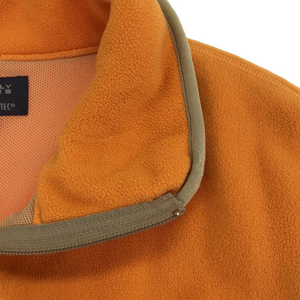 Pearly Gates Logo Embroidery Golf Fleece Jacket 5 Mesh Lining, Thumb Hole Men's Used