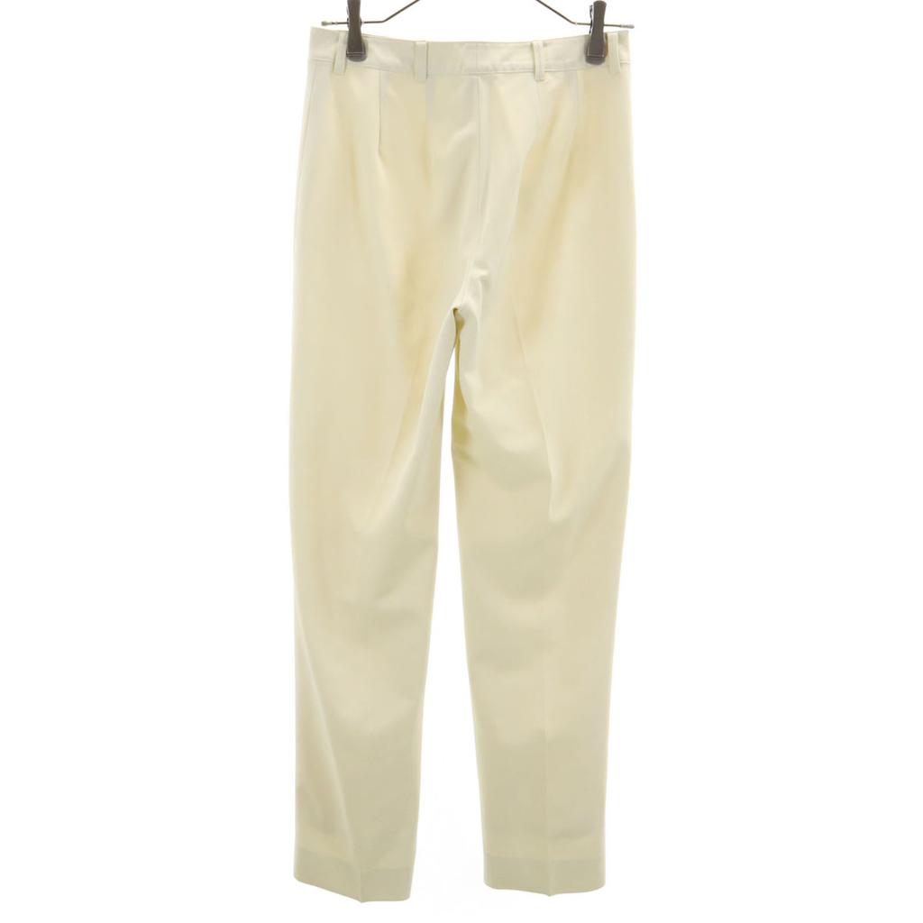LANVIN LA COLLECTION Made In Japan Long Pants 38 Ivory Women Used