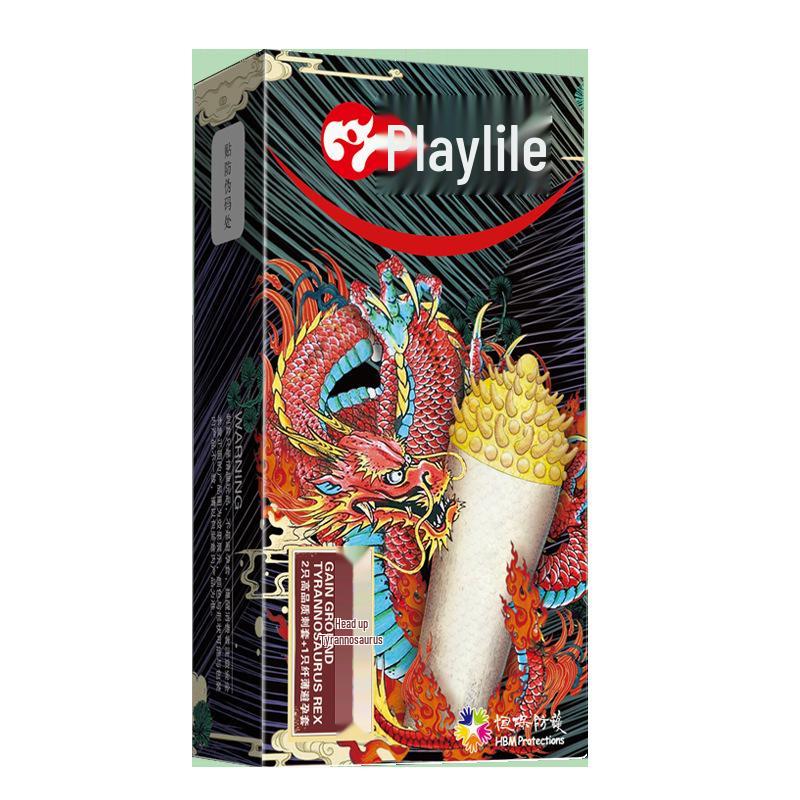 Bailile Prickly Silky Ribbed Condoms - Light & Thin 3D Texture for Adults
