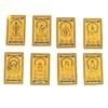 999 Fine Gold Phone Sticker: Eight Guardian Deities Buddha Amulet Card Gift