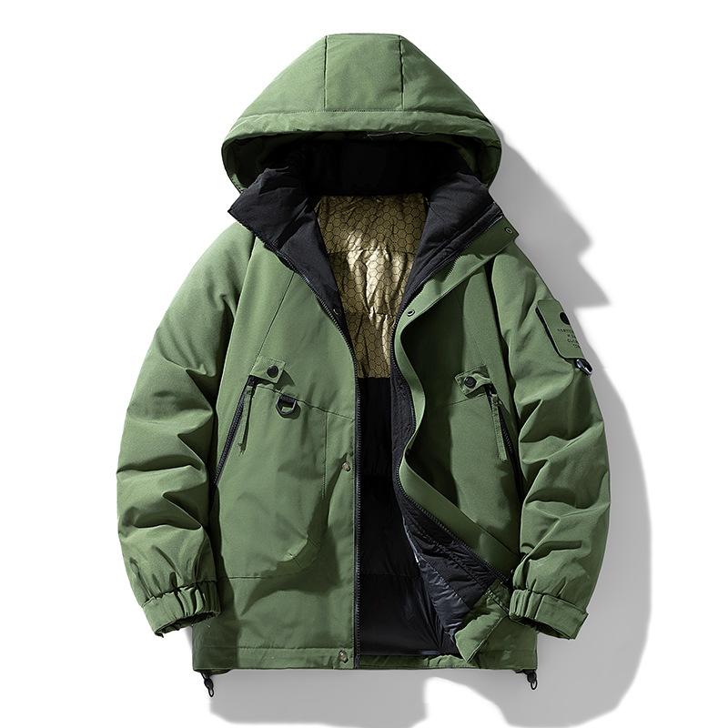 Graphene Warm Padded Cotton-padded Jacket Men's Winter New Cotton-padded Winter Jacket Coat.