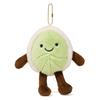 Versione Coreana Serie Carina di Pistacchio Bambola Peluche Ciondolo Portachiavi Cartone Animato Bambola Morbida di Peluche Decorazione Zaino Regalo di Compleanno Portachiavi