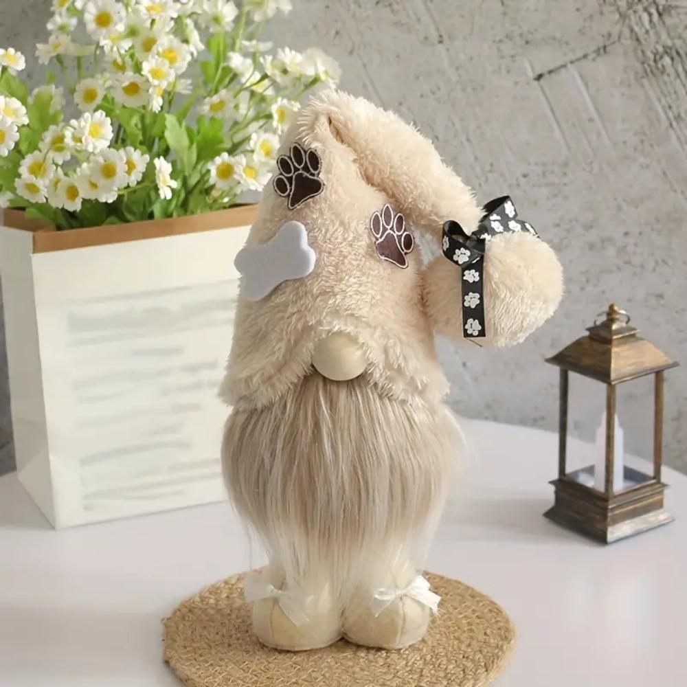 

Knitted Faceless Doll Polyester Rudolph Doll Plush Toy Gnome Plush Doll Party