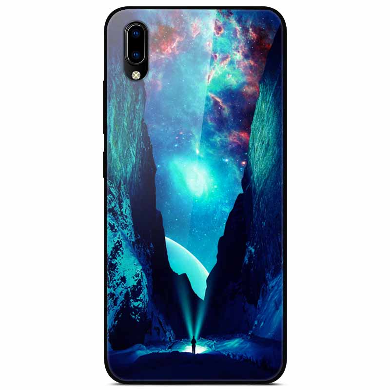 Für vivo V17 Hüllen V17 Pro Gehärtetes Glas Harte Rückseite Für Vivo V15 Pro Handyhülle Coque Für Vivo X50 Pro Lite Hülle X 50Lite
