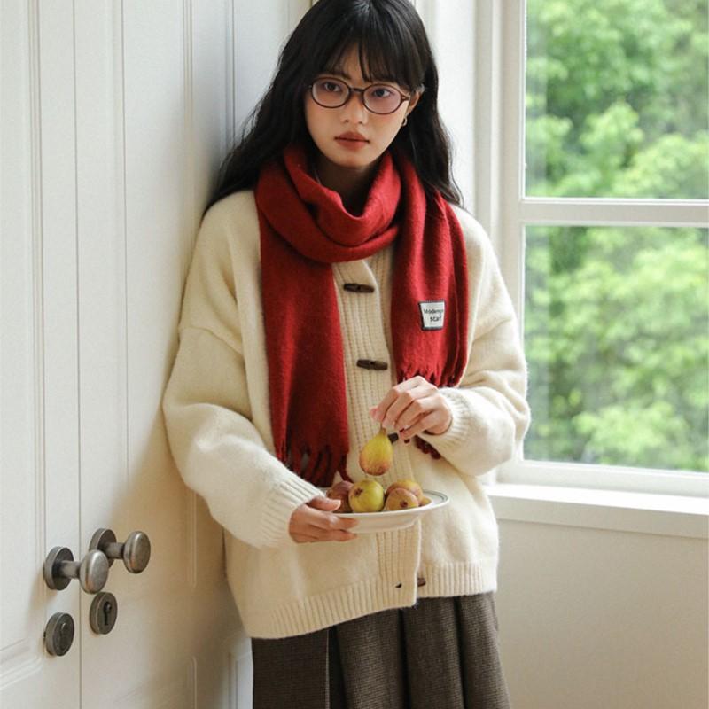 Johnature Japanese Antique Retro Lazy Style Horn Button Soft Glut Women Casual Loose Simple All Match Coats