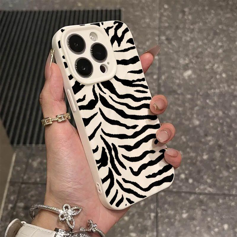 Folded art stripe for apple 15 mobile phone case iphone15promax anti-drop 12/14/13/x