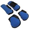 4pcs Horse Leg Guard Convenient PU Neoprene Horse Support Boots for Racing Jumping TrainingSet of