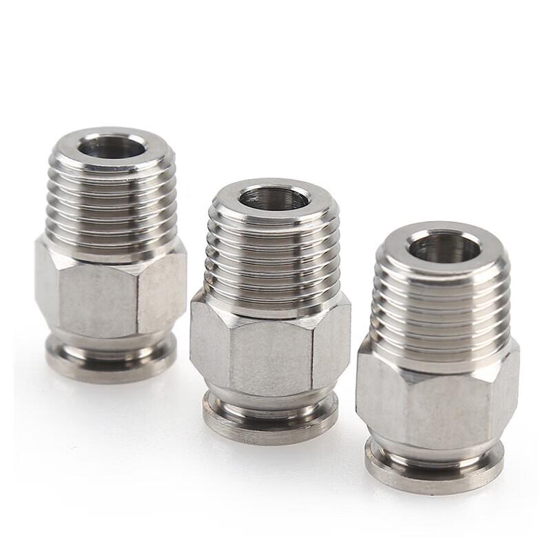 Xinguani 304 Stainless Steel Quick Connect Pneumatic Air Pipe Fittings