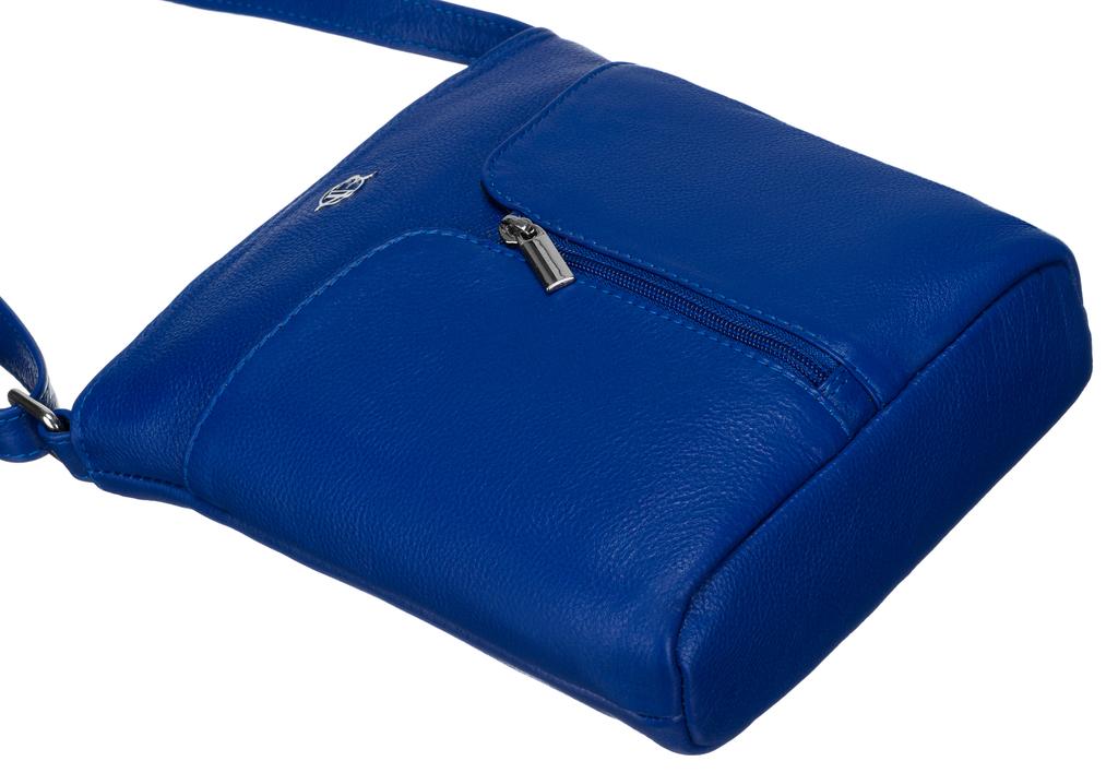 Leather handbag R-TSL-01-CPDM-8965 R.Blue