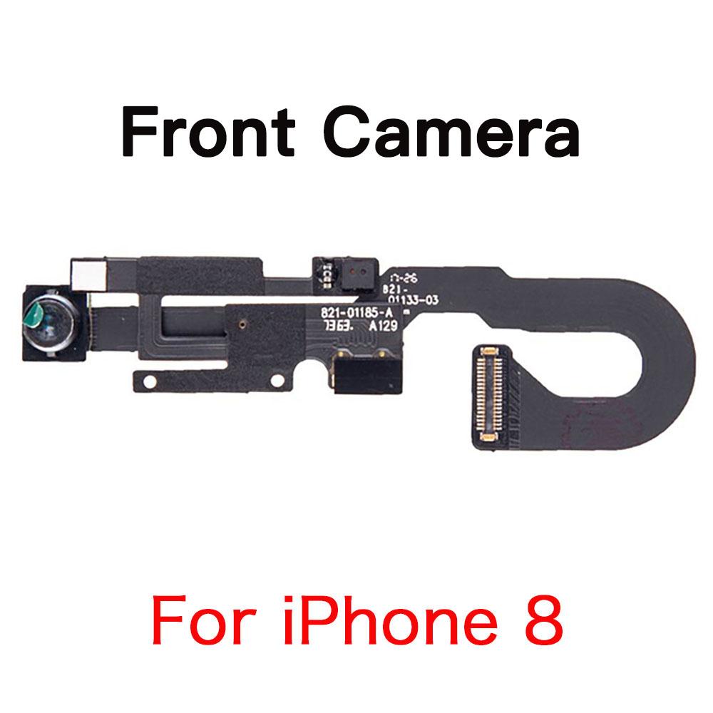 Inner LCD Parts Replacement For iPhone 7 8 Plus Front Camera Home Button Flex Cable Full Set Screws And Ear Speaker