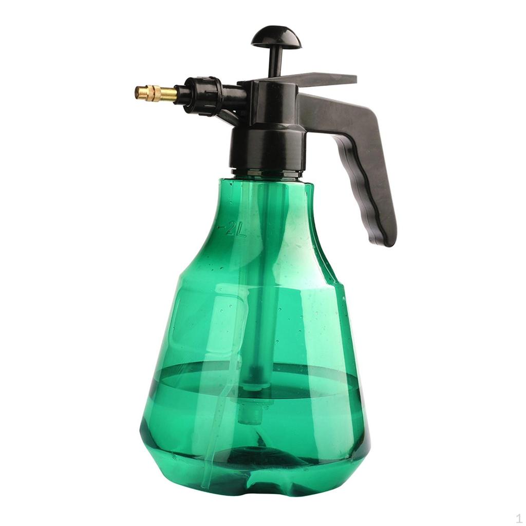 0.5 Gal Garden Water Sprayer Adjustable Brass Nozzle Multi Use Spray Bottle Hand Pressure Pump