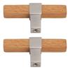 2 Stück Holzschrankgriffe Einloch Türgriff Knöpfe Für Küchenschublade Schrank Kleiderschrank