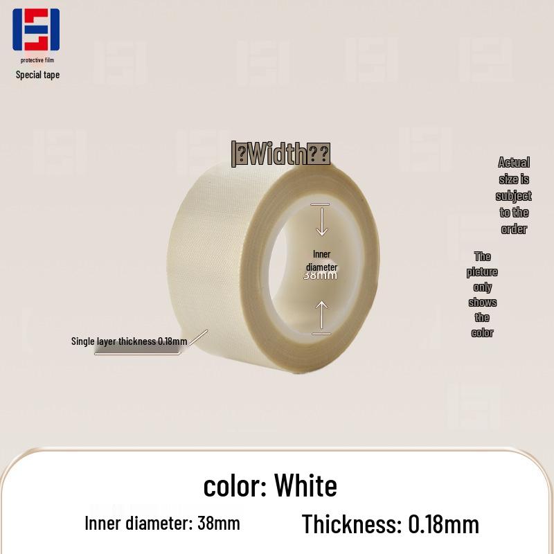 PTFE High Temp Resistant Black/White/Brown Teflon Adhesive Tape - Heat Insulating & Sealing Tape