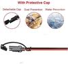 GTIWUNG 4-Pack SAE Extension Cables, 12AWG, 35cm, SAE Power Cord, SAE Connector, SAE Quick-Release Connection, Cut-Off Plug, Power Cord, SAE