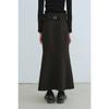 Recorde Raw Cutting Mermaid Skirt_Rqkaa23521Bkx