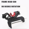 Double Pole Boat Fishing Rods Holder Sea Fishing Stand Foldable Fishing Pole Bracket 90 Degree Adjustable Fishing Pole Support