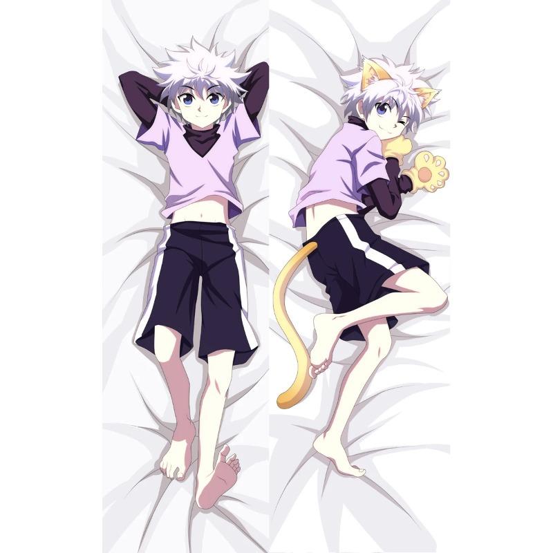 180cmAnime Hunter X Hunter Dakimakura Killua Zoldyck Cosplay Hisoka Hugging Body Pillow Cover Case Bedding Pillowcase Decoration