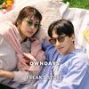 Folding FREAKS STORE Collaboration UV UV [OWNDAYS] Sunglasses, Sunglasses, Frame, Portable, Protection, Protection, FK2004N-C2