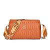 Trend women's bags 2025 new PU pleated messenger bags women's small bags women's shoulder bags tote bags