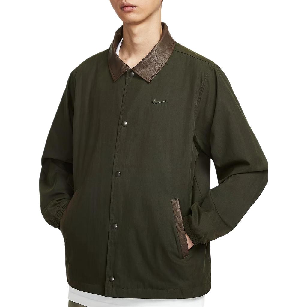Nike Sportswear Loose Casual Snap Button Versatile Jacket Men Jackets IQ3974-325