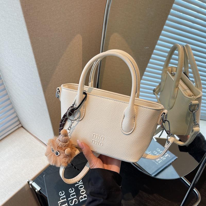 

Нишевая дизайнерская женская сумка, новая высококлассная повседневная наплечная сумка-мессенджер, сумка-ведро бежевый