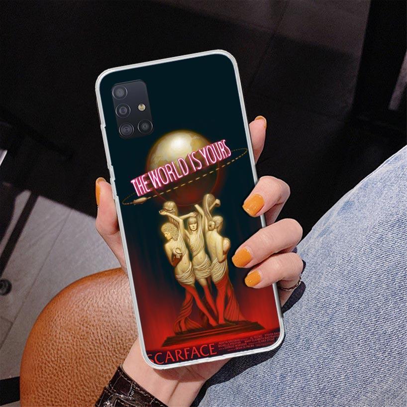 Scarface 1983 Film Al Pacino Movie Phone Case For Samsung Galaxy A52 A32 A22 A12 A51 A31 A50S A30S A20S A10S Note 20 Ultra 10 Pl