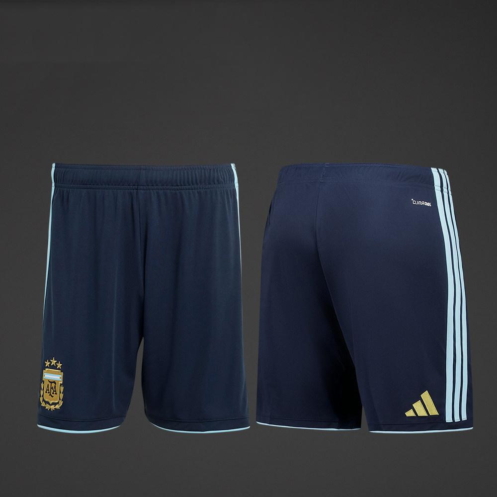 

Adidas Футбольные штаны для мужчин, домашняя фанатская версия сборной Аргентины, 2026 Чемпионат мира, быстросохнущие, полосатые, эластичные XS