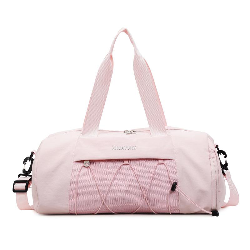 Bolsa de fitness gran capacidad bolsa de viaje de ocio compartimento independiente para zapatos de un solo hombro portátil bandolera equipaje
