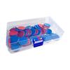 50Pcs Montessori Solid Round Chips with Storage Box Counters Chip Math Discs Markers
