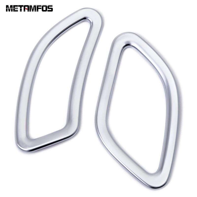 Front Air Condition AC Vent Outlet Cover Trim For Nissan Teana Altima 2013-2016 2017 2018 Matte Interior Accessories Car Styling