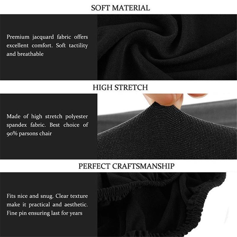Huse elastice elastice detașabile Huse pentru scaun pentru scaune din spandex