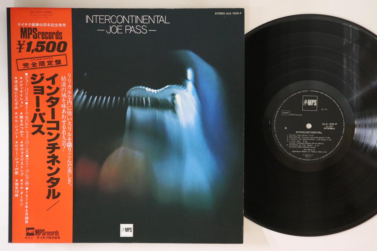 

LP Пластинка JOE PASS - Intercontinental ULS1629P MPS 1978 Япония Obi Jazz