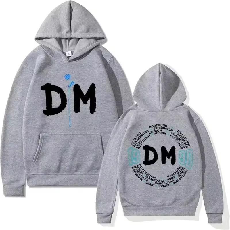 British Band Depeche Cool Mode Violation Europe Tour 1990 Hoodies Women Winter Sweatshirt Unisex Fashion Gothic Hoodie Tops