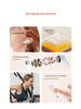 Portable Semi-In-Ear Noise-Canceling Bluetooth Headset with Stereo HD Calls for Sports