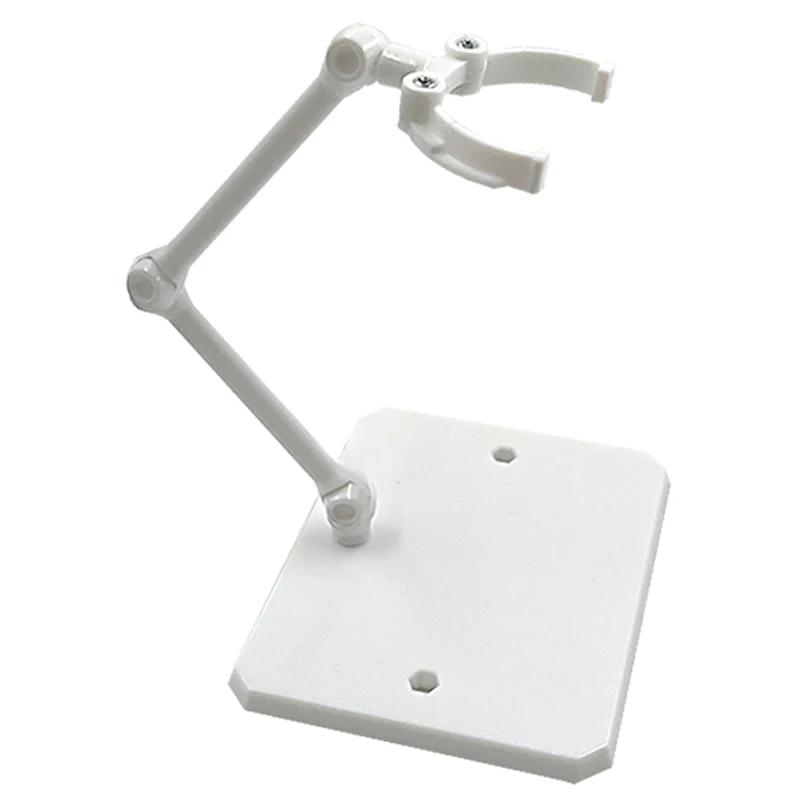 Clear Multi-piece Assembly Action Figure Stand Base for HG RG SD SHF Gundam 1/144 Toy - Black/Gray/Purple/White Colors