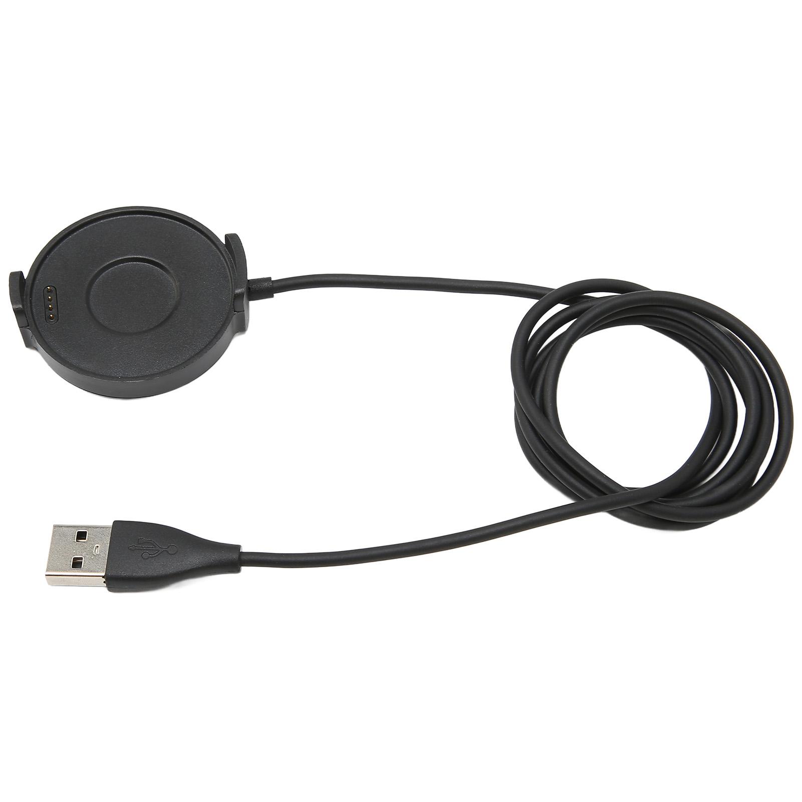 

5V 500mA Smart Watch Magnetic Charger for Ticwatch Pro Smartwatch 1m 3.3ft Length Black