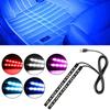 Car LED Foot Light Strip  USB Decorative Atmosphere Signal Lamp