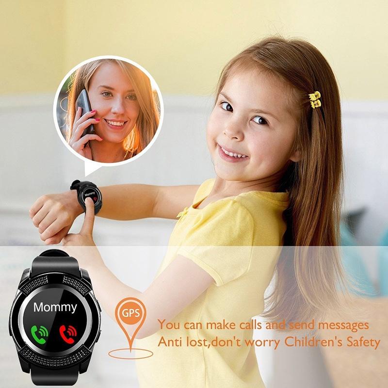 Wireless Smart Watch Bluetooth Reminder Monitor Anti-lost Camera for IOS Android