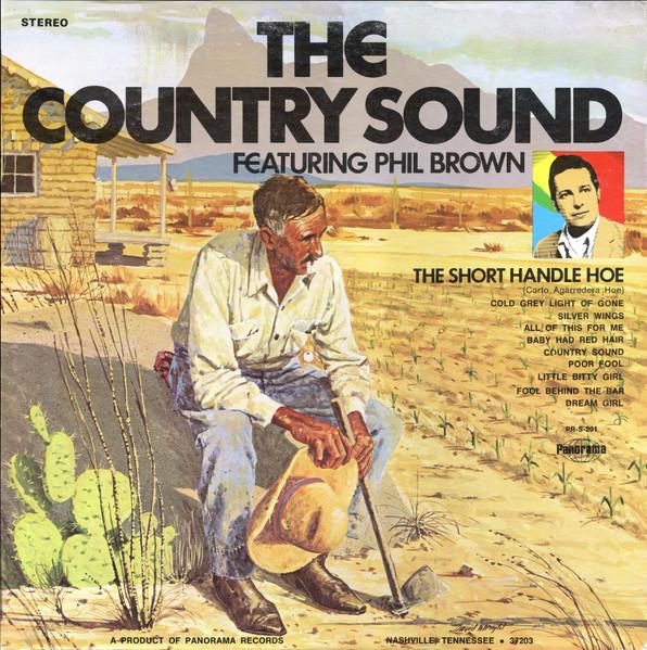 

LP Record PHIL BROWN - The Country Sound PRS201 Panorama US Folk Used