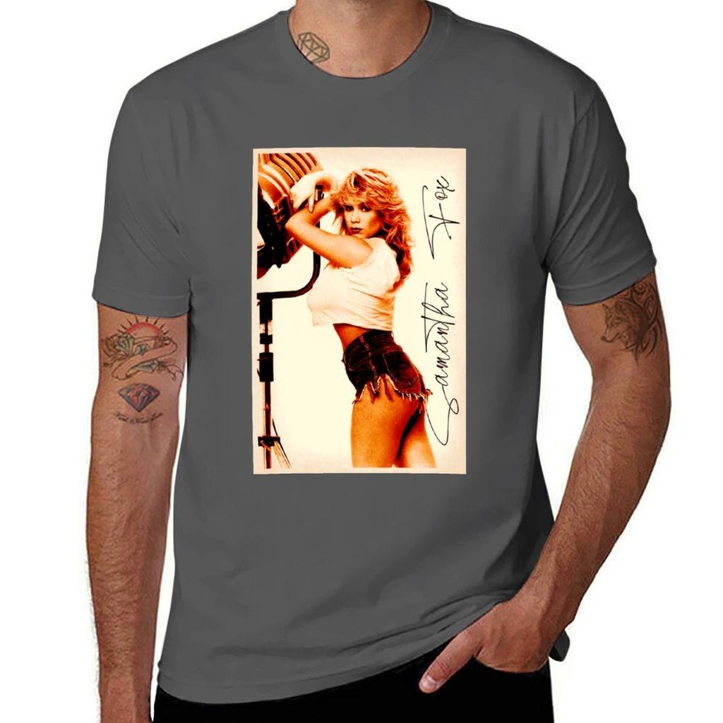 Saunisextha Fox 80s 90 Design De Mode Rtro Tshirt Work Comfort For Unisex Tshirt