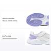 Kids Comfortable Non-Slip Shock Absorbing Low-Top Casual Shoes Kids Sneakers White Lavender 310930L-WLV