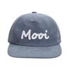 MooiHead Mooi Applique Pig Bio Ball Cap_Blue