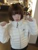 Unisex White Ribbed Cotton Hooded Jacket - 2025 Winter Japanese Retro Style, High-End, Warm and Cold-Protection